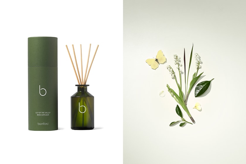 Bamford fragrance garden collection reed diffuser