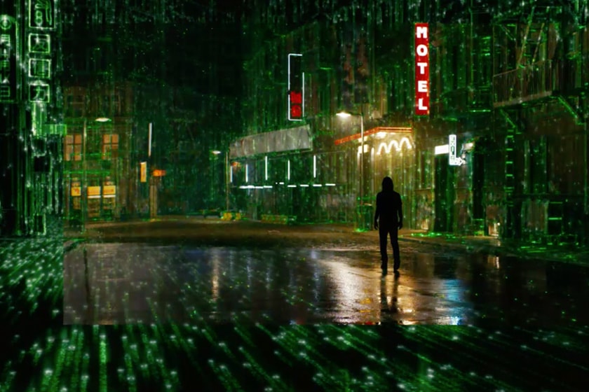 Keanu Reeves The Matrix Resurrections movie trailer