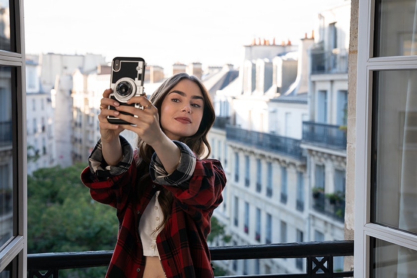 LANCOME Emily in Paris Makeup Perfume collaboration