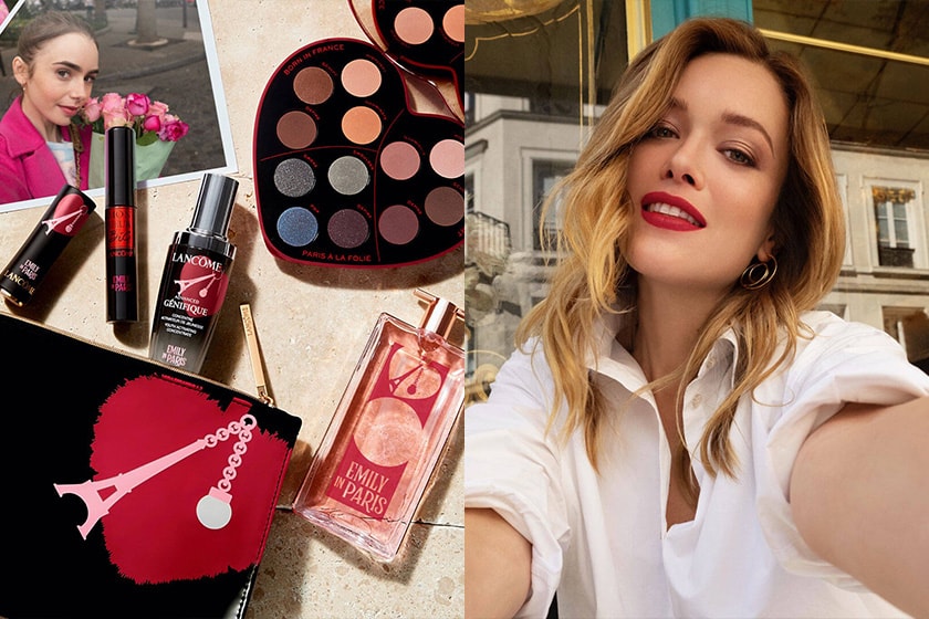 LANCOME Emily in Paris Makeup Perfume collaboration