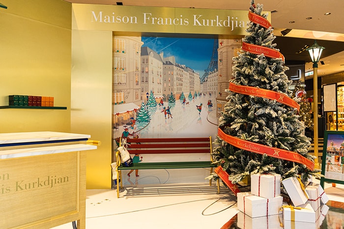 宛如置身法國左岸:Maison Francis Kurkdjian「耶誕童話」香氛市集登場!