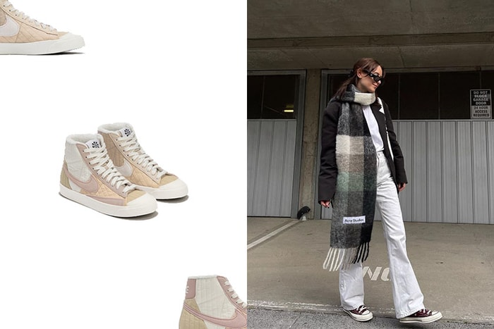 為秋冬造型添上一抹溫柔:Nike 這雙低飽和配色 Blazer 藏有迷人細節!