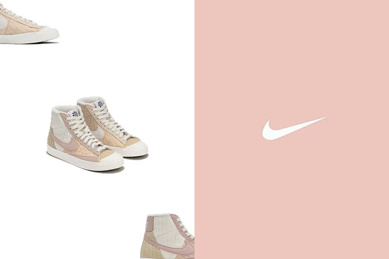 Nike Blazer Mid 77 Premium Pink Sneakers 2021 Winter