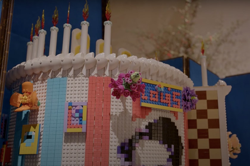 Louis Vuitton x LEGO Mr Louis Vuitton 200th Birthday Cake 
