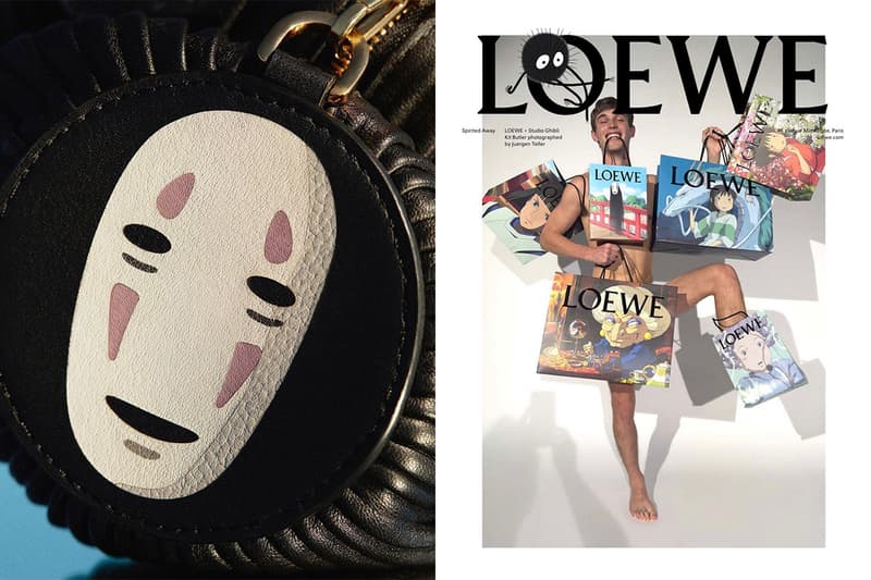 Loewe Spirited Away studio ghibli Collaboration Jonathan Anderson