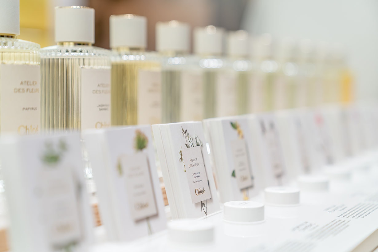 Chloe Atelier des Fleurs Store Hong Kong