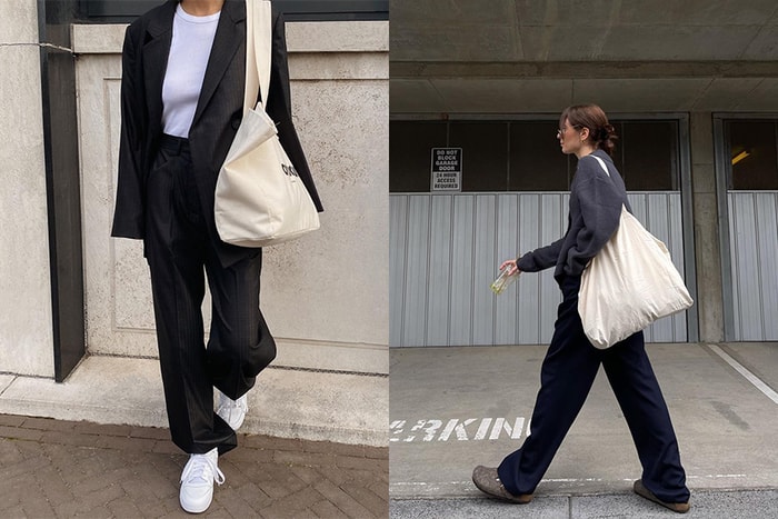 最後還是鍾情簡約的布袋!嚴選 6 款具設計感的高級 Tote Bag,為造型增添文藝氣質