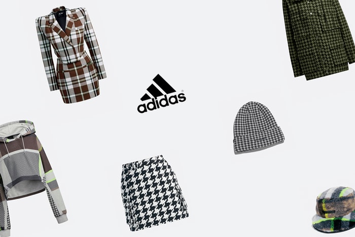 運動服之外也好買:adidas 新聯名系列,藏了一套超修身的格紋西裝!