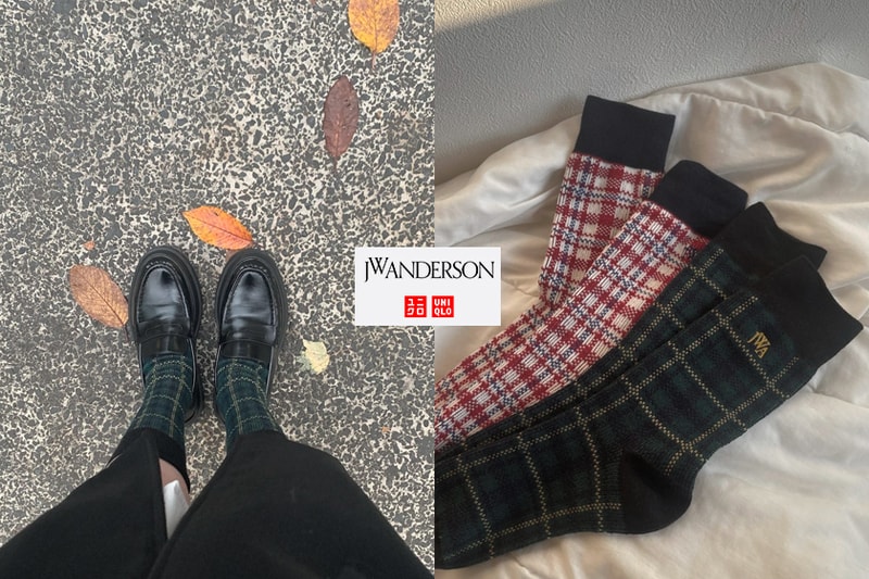 Uniqlo And JW Anderson 2021fw socks