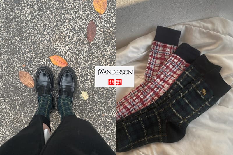 Uniqlo And JW Anderson 2021fw socks
