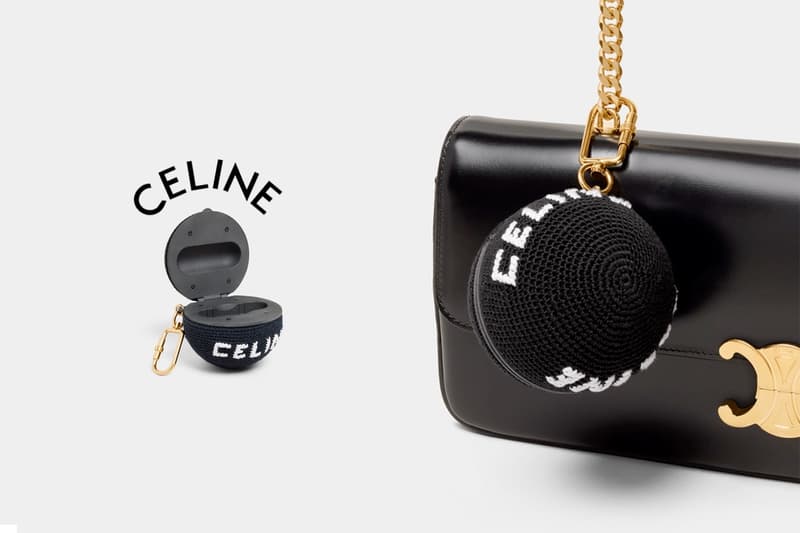 celine airpods ball bag charm 2021 fw