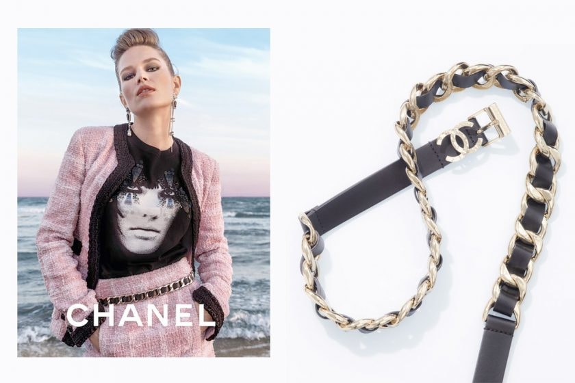 chanel belt logo 2 way 2021/22 Cruise