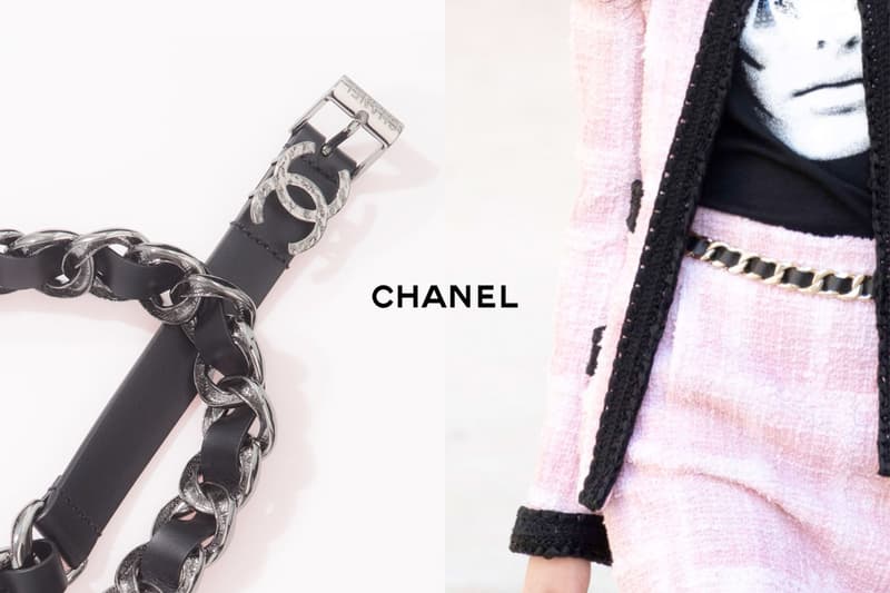 chanel belt logo 2 way 2021/22 Cruise