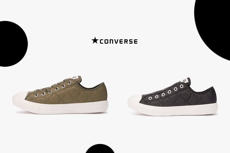 converse ALL STAR LIGHT QUILTING SLIP OX japan limited