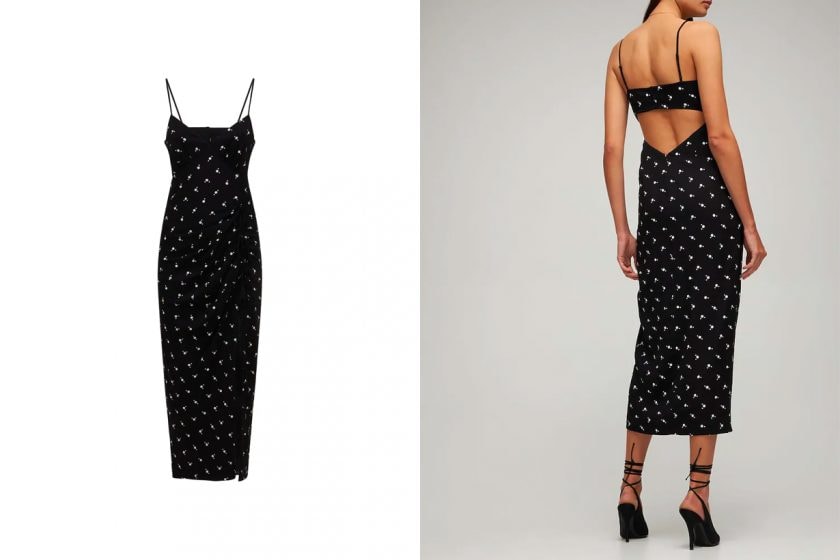 jennifer lawrence polka dots dress Oscar de la Renta The Late Show With Stephen Colbert
