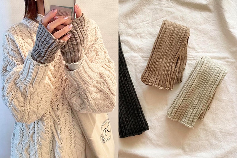 DAISO over sleeve 2021fw jaoanese girl
