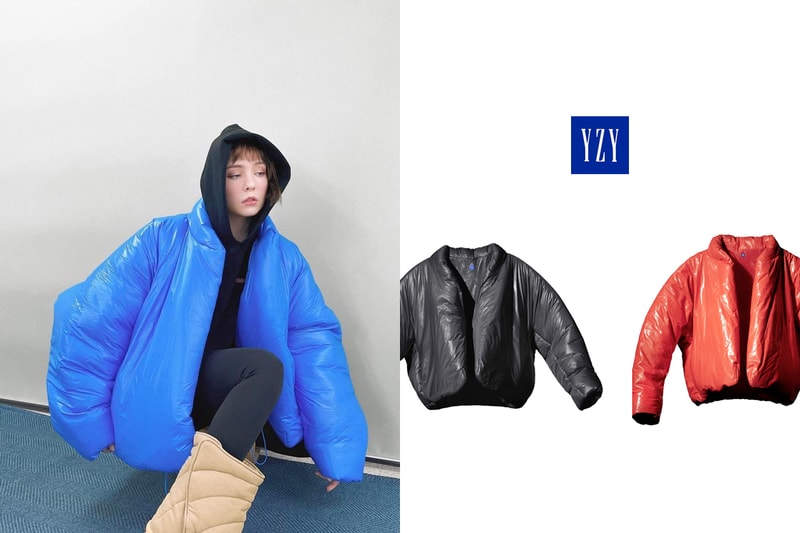 yeezy gap round jacket taiwan hong kong pre order color size