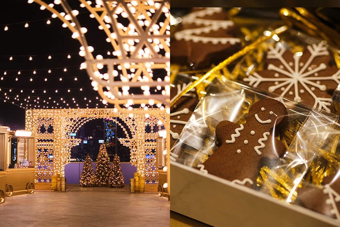 以維港作背景：雲集美食及生活小物，這是 K11 Musea 金光閃閃的戶外聖誕市集！