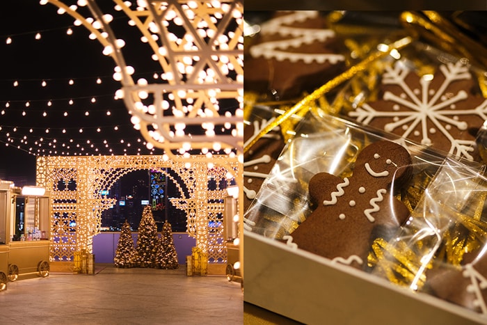 以維港作背景:雲集美食及生活小物,這是 K11 Musea 金光閃閃的戶外聖誕市集!
