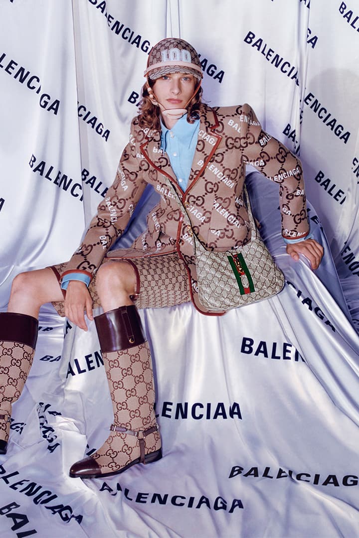 GUCCI balenciaga the hacker project 2021 lookbook