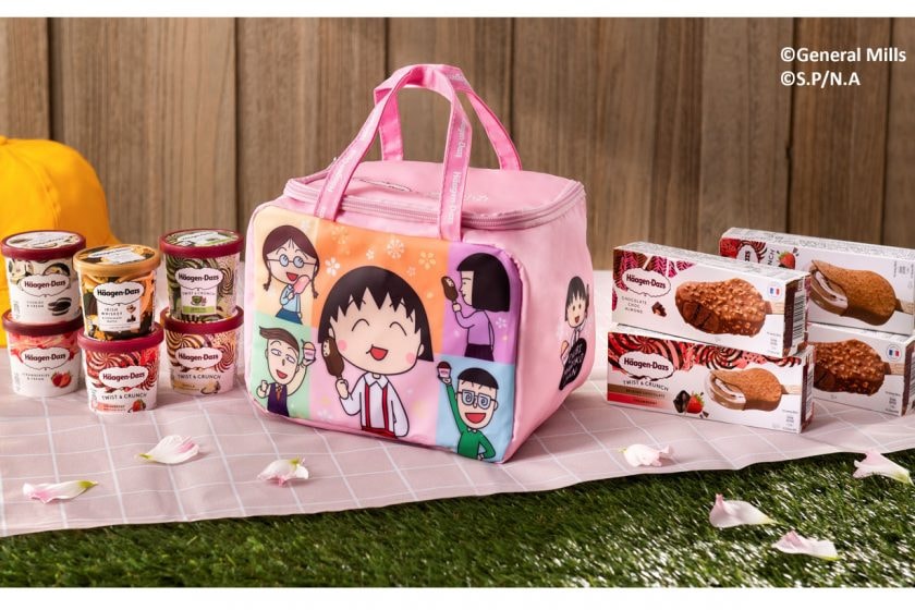 Häagen-Dazs Chibi Maruko-chan ice cream hot pot collab taiwan