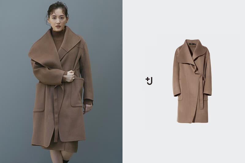 Uniqlo +j Ayase Haruka coat 2021 fw