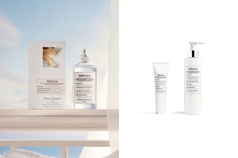 maison margiela hand cream body lotion lazy sunday morning