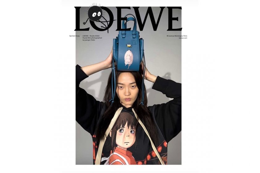 loewe sprited away collab scarf hammock items peak