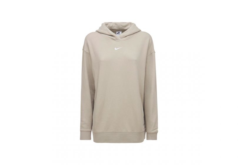 NIKE cotton sweatshirt hoodie sweatpants luisaviaroma nude color winter best