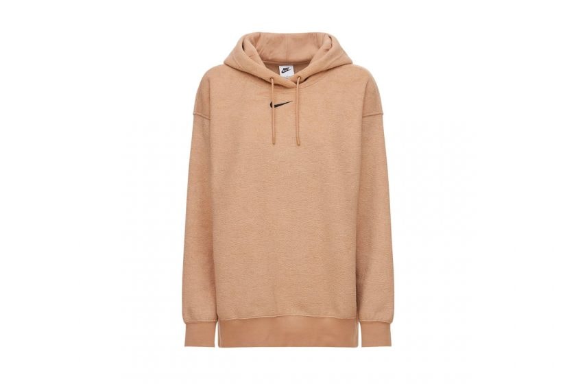 NIKE cotton sweatshirt hoodie sweatpants luisaviaroma nude color winter best
