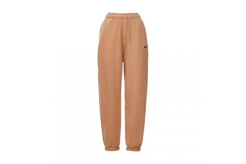 NIKE cotton sweatshirt hoodie sweatpants luisaviaroma nude color winter best