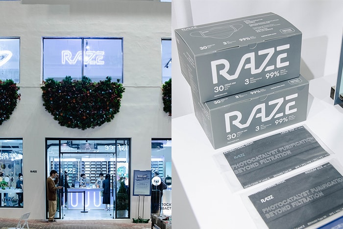 銅鑼灣打卡新熱點:RAZE 期間限定店登場,必搶人氣「雪松灰」口罩!