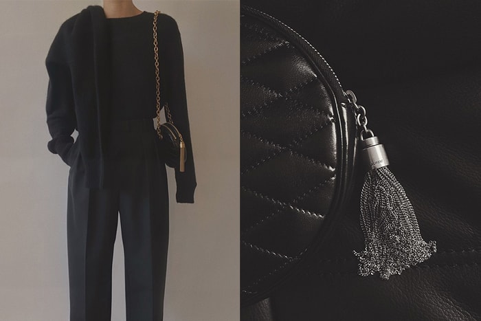 美的怦然心動:Saint Laurent 流蘇圓形鏈條包,下一枚新寵兒!