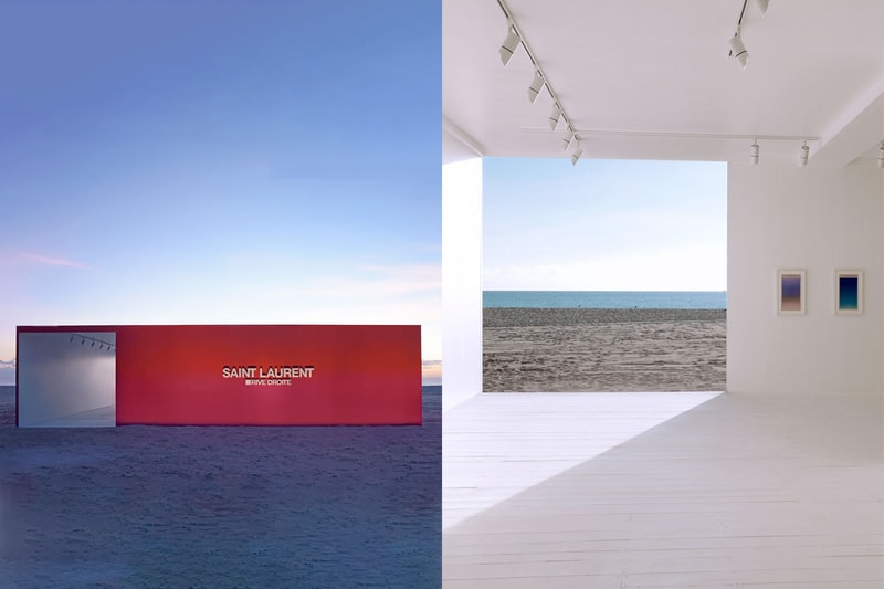 saint laurent sho shibuya miami limited gallery beach sunrises