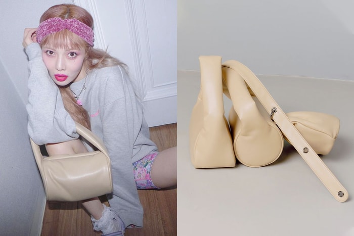 儘管是 Loewe 品牌大使，泫雅還是鍾愛的韓國小眾手袋！