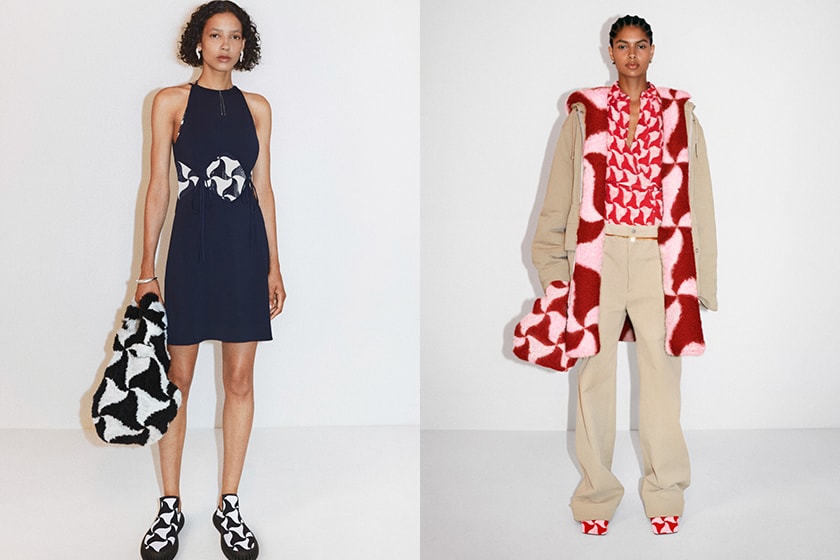 Bottega Veneta Winter Shearling 2021 handbags Mini Jodie Pouch