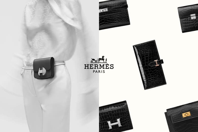 Hermès all black wallets 2021