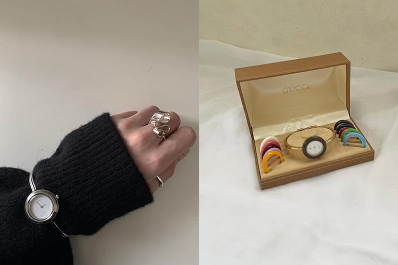 Gucci Change Bezel vintage watch