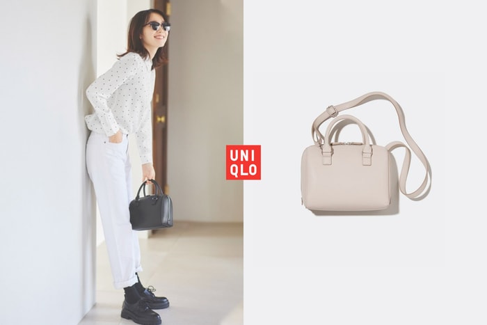 比日本早上架:UNIQLO 迷你波士頓包,2 種背法直接命中小資女生的心!