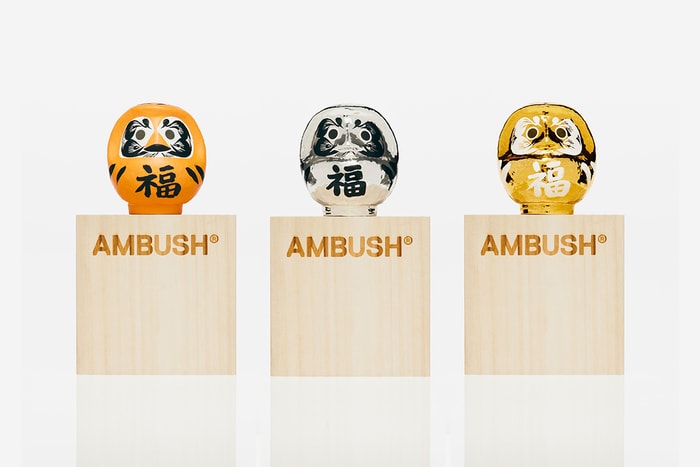 最可愛的新年擺設：AMBUSH 推出祈願達摩、御守，還有虎年特別設計！
