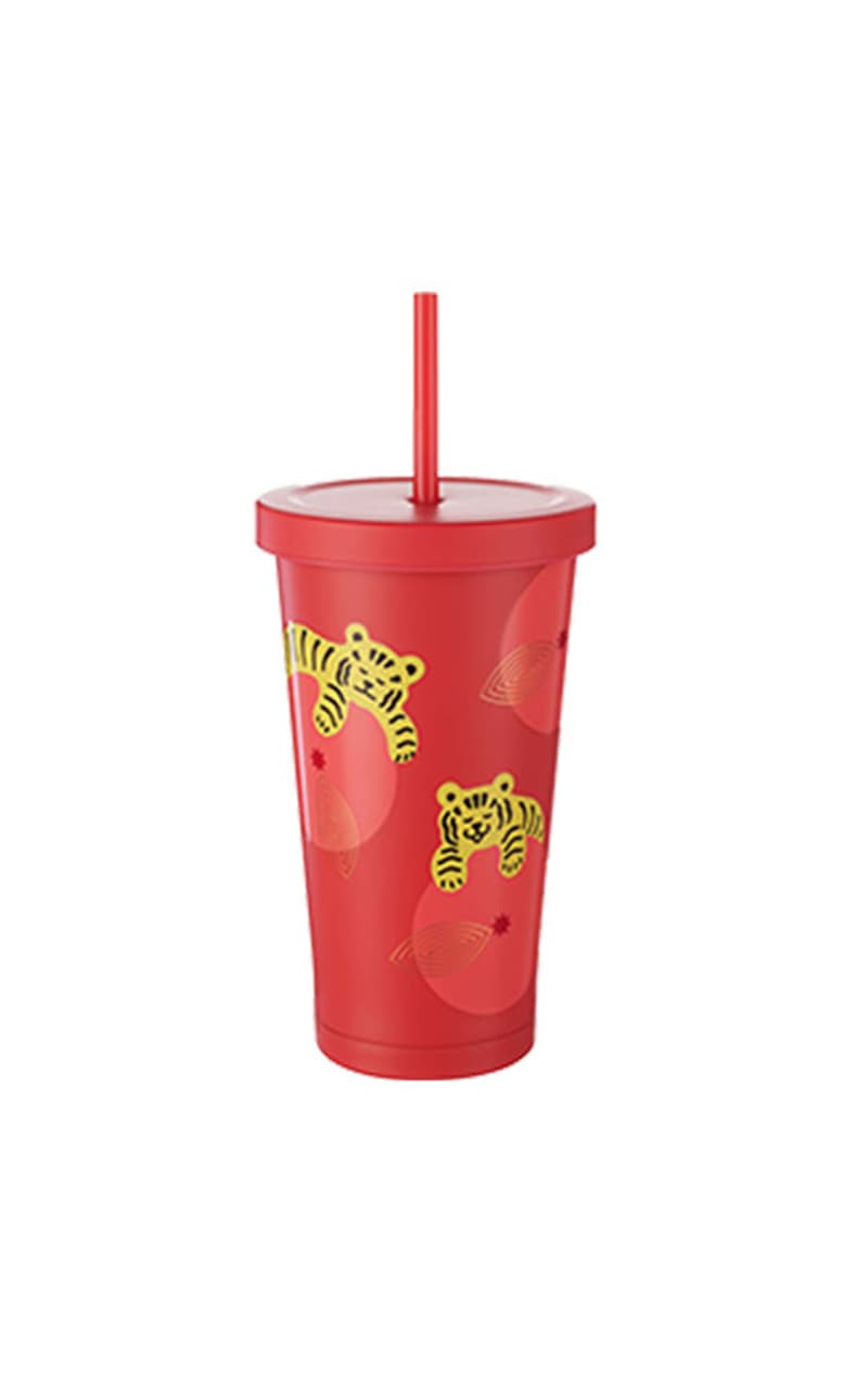 Starbucks Taiwan 2022 Tiger Chinese New Year Cups