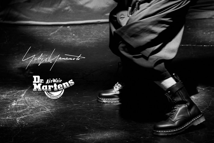 低調率性美：Dr. Martens 再次聯名 Yohji Yamamoto 推出經典靴！