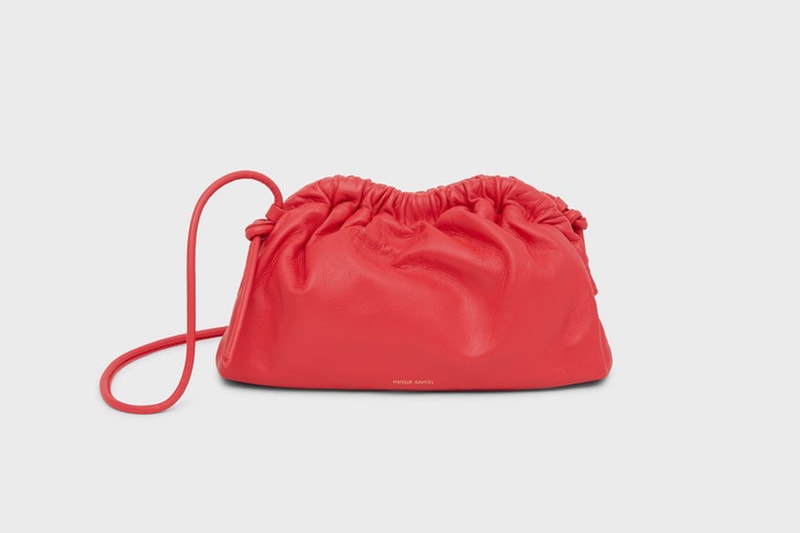 Mansur Gavriel Mini Cloud Clutch return in 15 colorways