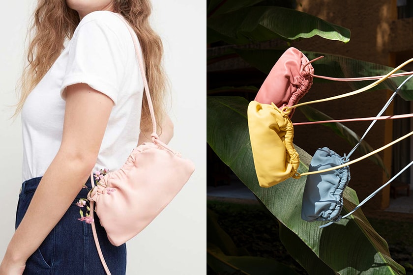 Mansur Gavriel Mini Cloud Clutch return in 15 colorways