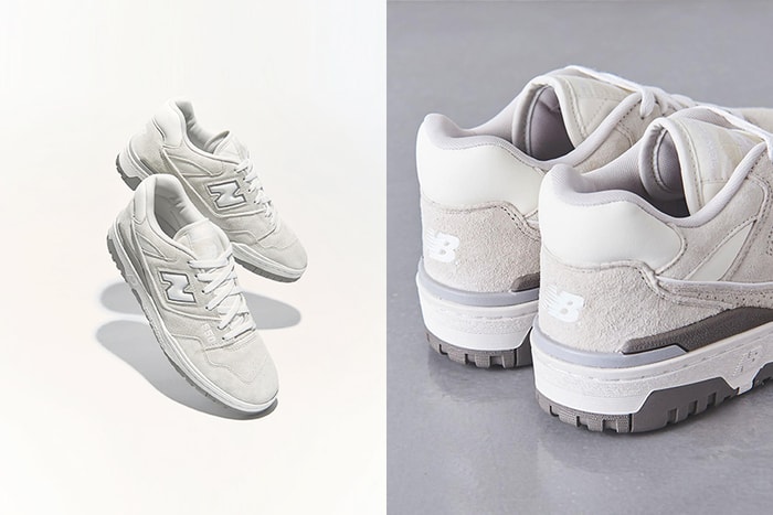 柔美的奶油白色:United Arrows x New Balance 聯名鞋款,低調吸引女生注意!