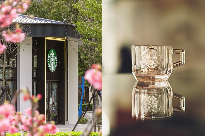 八重櫻下的 Starbucks 新門市登場：引起關注的是這三款絕美限定玻璃杯！