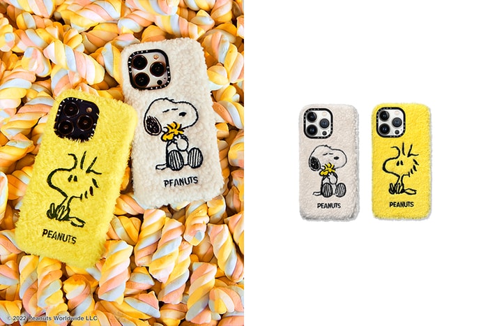CASETiFY 首次合作 Peanuts 登場:軟萌的 Snoopy 絨毛手機殼引起女生關注!