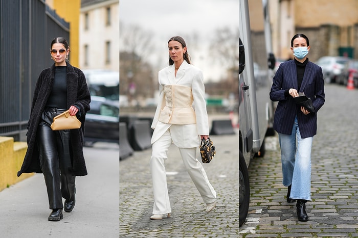 汲取冬日穿搭靈感：欣賞巴黎男裝週上的 15+ 時髦女生街拍造型！