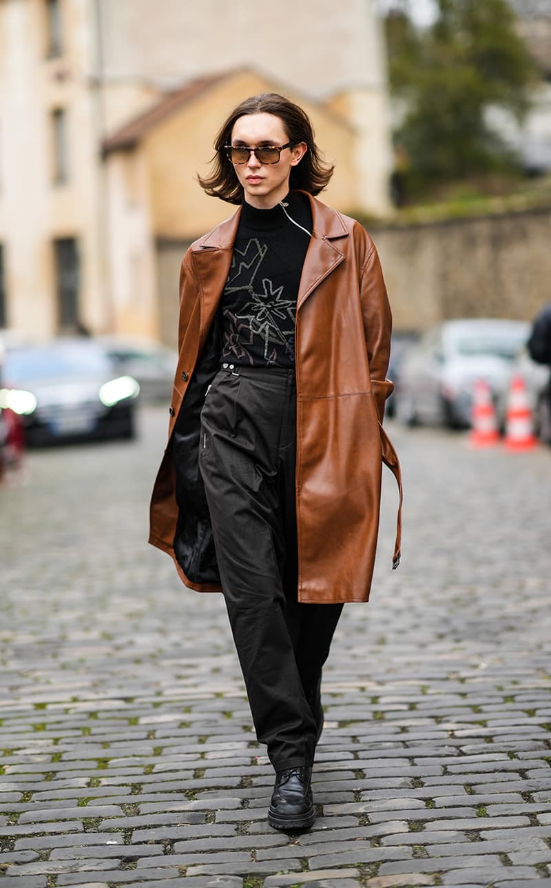 paris fashion week Menswear FW 2022 Street Style