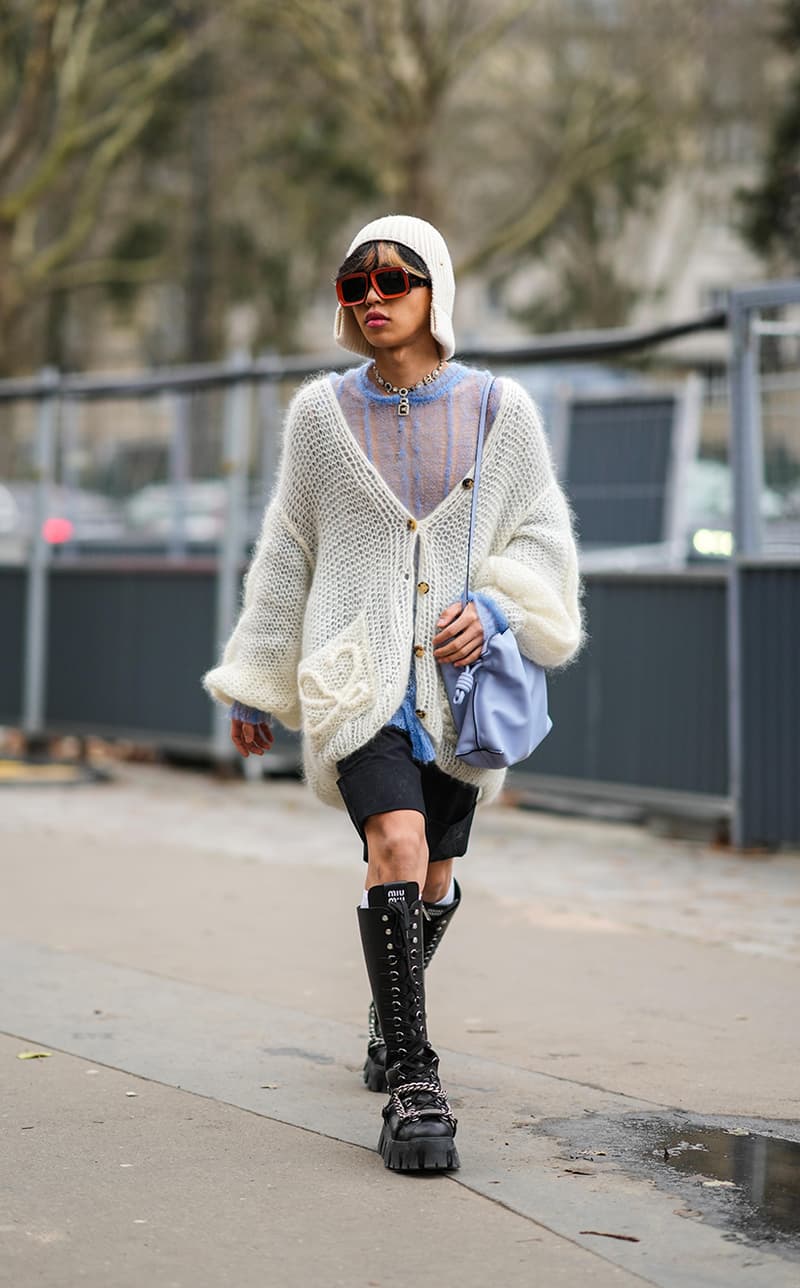 paris fashion week Menswear FW 2022 Street Style